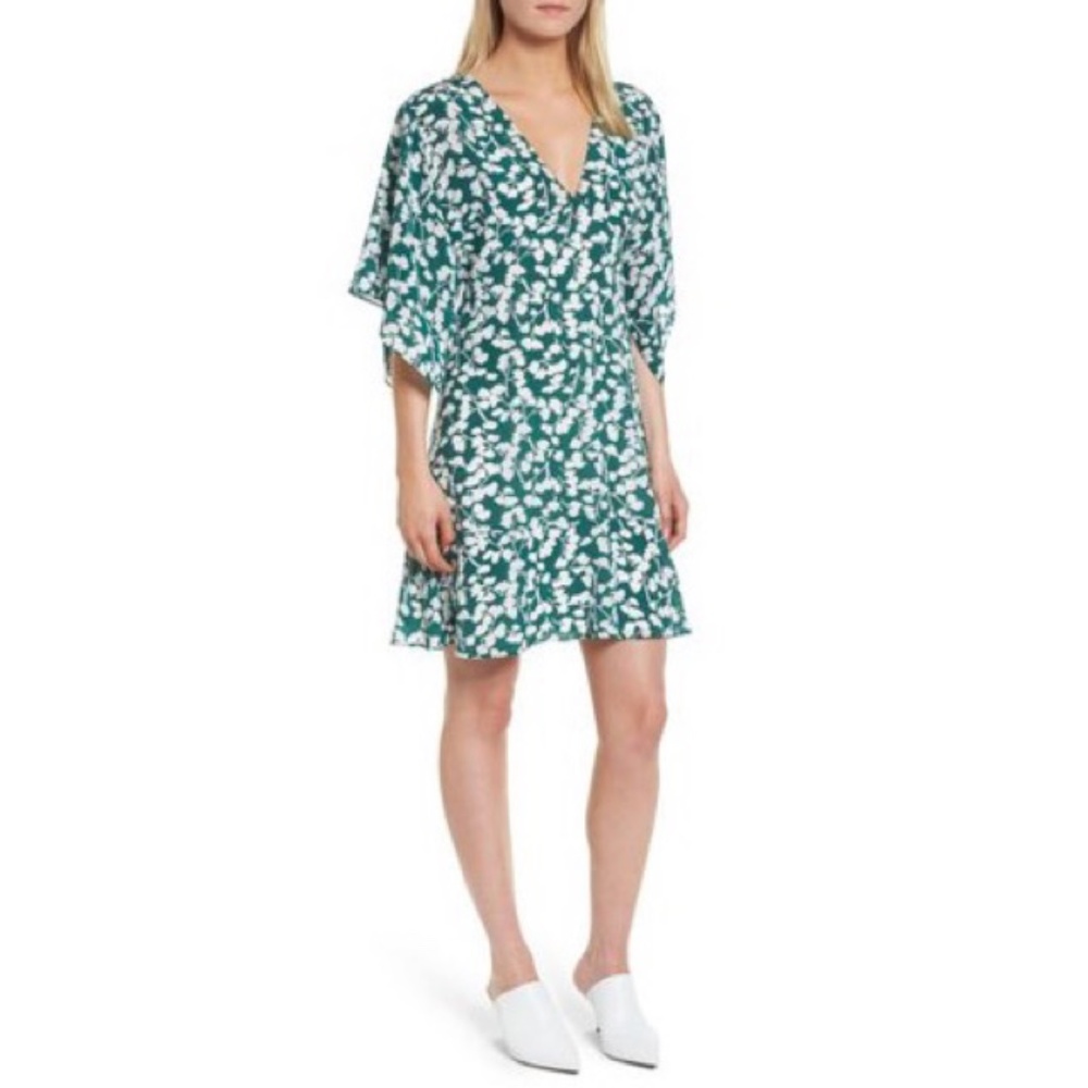 Lewit Floral Silk Dress